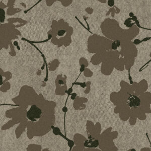 Flamant-suite-III-velvet Metal Velvet Flower and Lin behang in kleur Fin de Siècle (18000) - Product close-up