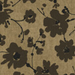 Flamant-suite-III-velvet Metal Velvet Flower and Lin behang in kleur Artichaut (18001) - Product close-up