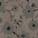 Flamant-suite-III-velvet Metal Velvet Flower and Lin behang in kleur Dauphin (18004) - Product close-up