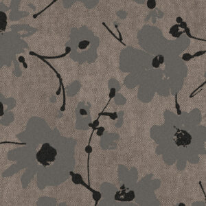 Flamant-suite-III-velvet Metal Velvet Flower and Lin behang in kleur Dauphin (18004) - Product close-up