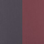 Flamant-suite-II-les-rayures Grande Stripe behang in kleur Chocolat et Rouge Castille (30000) - Product close-up