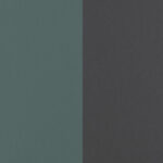 Flamant-suite-II-les-rayures Grande Stripe behang in kleur Black Tie et Bottle Green (30007) - Product close-up