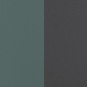 Flamant-suite-II-les-rayures Grande Stripe behang in kleur Black Tie et Bottle Green (30007) - Product close-up