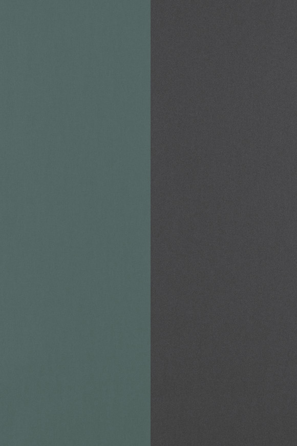 Flamant-suite-II-les-rayures Grande Stripe behang in kleur Black Tie et Bottle Green (30007) - Product close-up