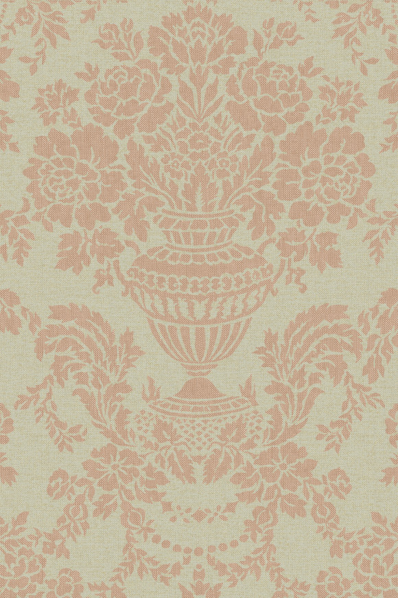 Flamant suite v mystic impressions Damas behang in kleur 59105 (59105) - Product close-up