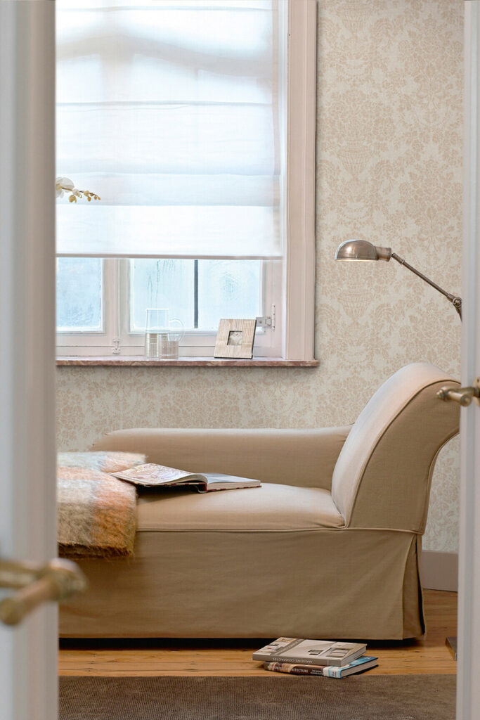 Flamant suite v mystic impressions Damas behang in kleur 59105 (59105) - Interieur impressie