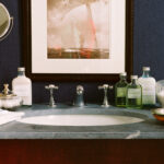 Flamant suite v mystic impressions Lin behang in kleur Bleu de Toi (59314) - Interieur impressie