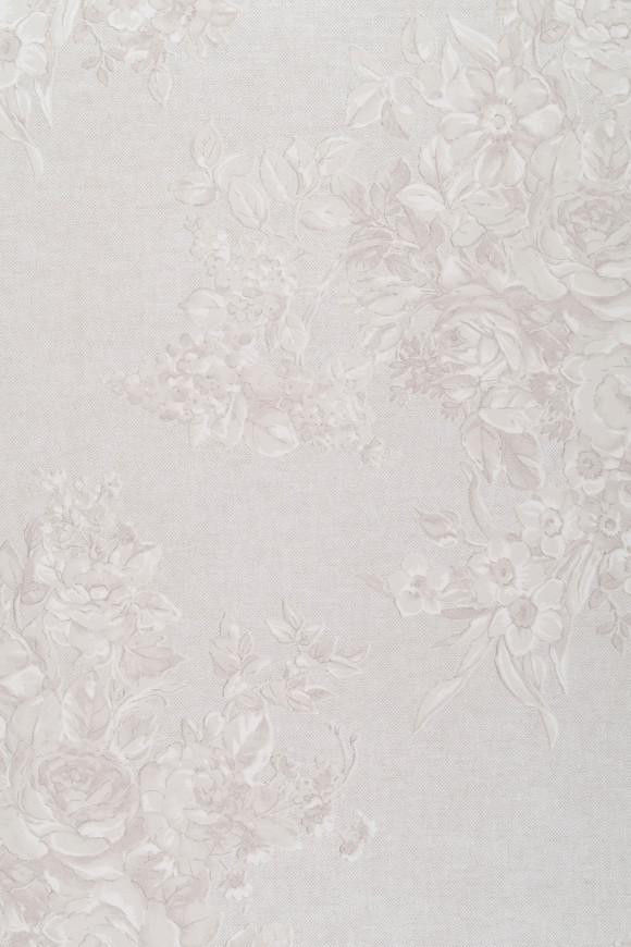 Flamant-the-wallpaper-collection Flower behang in kleur Fjord (40080) - Product close-up