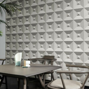 Arte Focus Pyramid behang in kleur 26500 (26500) - Interieur impressie