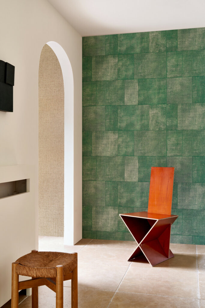 Arte Gitane Cuadro behang in kleur Clover (49545) - Interieur impressie