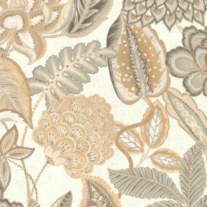 Arte Gitane Fiori antichi behang in kleur Warm Greige (49560) - Product close-up