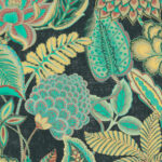 Arte Gitane Fiori antichi behang in kleur Emerald (49561) - Product close-up