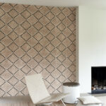 Arte Gitane Janela behang in kleur Checkers (49530) - Interieur impressie