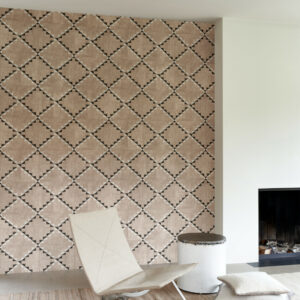 Arte Gitane Janela behang in kleur Checkers (49530) - Interieur impressie
