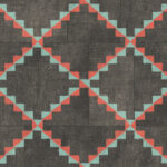 Arte Gitane Janela behang in kleur Raspberry (49531) - Product close-up