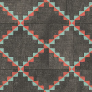 Arte Gitane Janela behang in kleur Raspberry (49531) - Product close-up