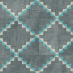 Arte Gitane Janela behang in kleur Jeans (49532) - Product close-up