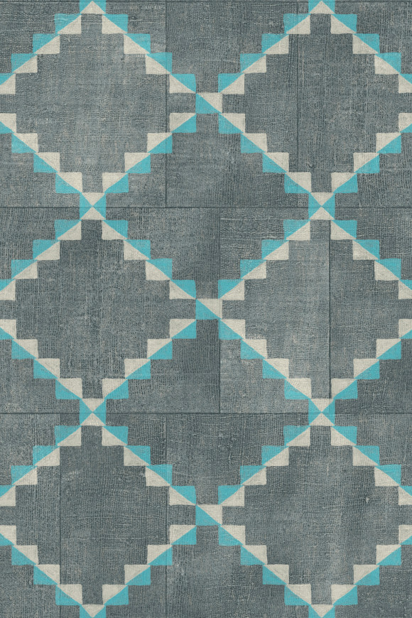 Arte Gitane Janela behang in kleur Jeans (49532) - Product close-up