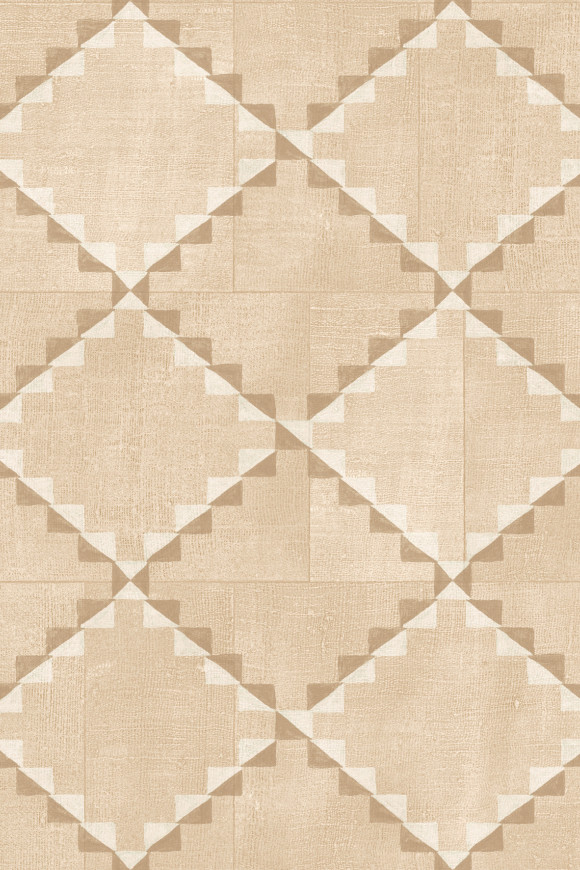 Arte Gitane Janela behang in kleur Sandcastle (49533) - Product close-up