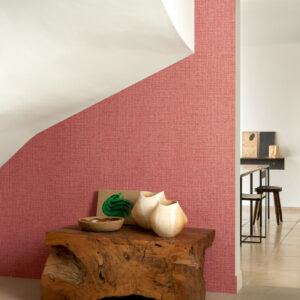 Arte Gitane Nongo behang in kleur Warm Fuchsia (49522) - Interieur impressie