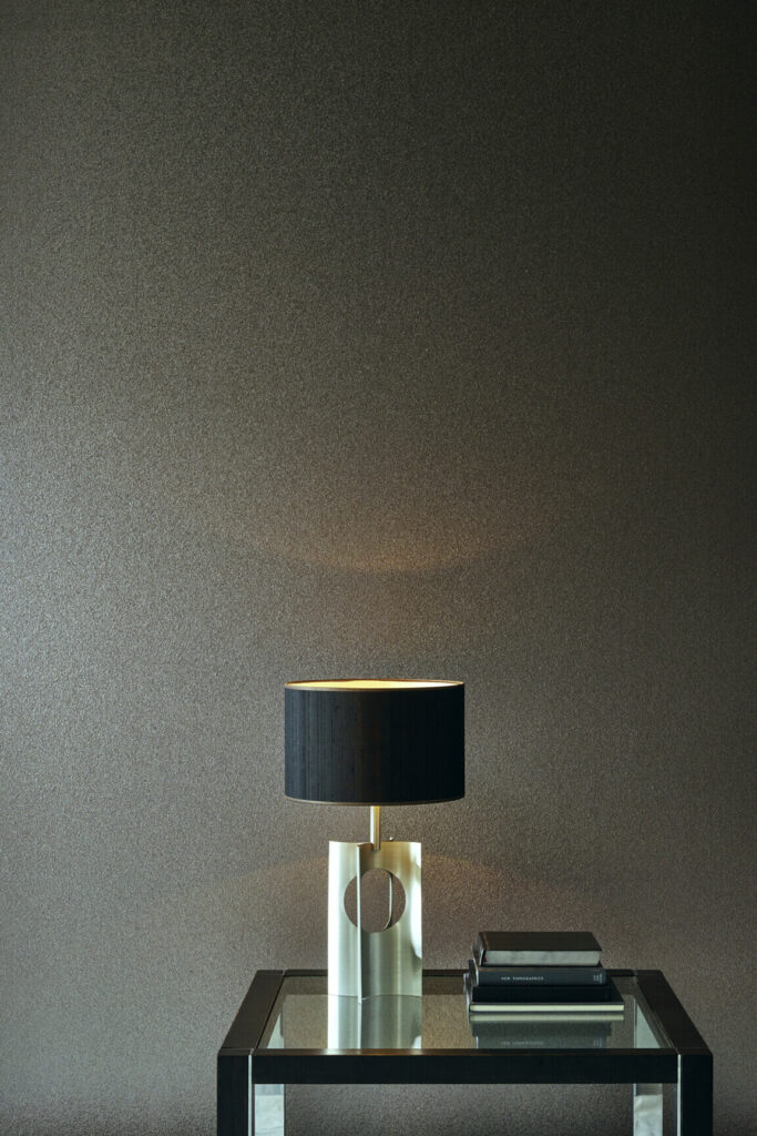 Arte Graphite Gra behang in kleur GRA0106 (GRA0106) - Interieur impressie