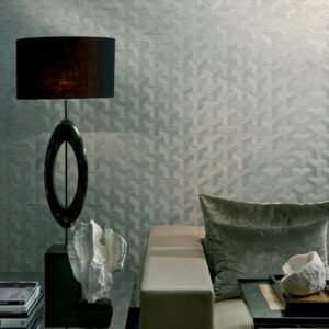 Arte Heliodor Cube behang in kleur 49006 (49006) - Interieur impressie