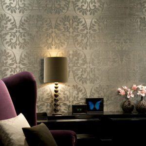 Arte Heliodor Leaf behang in kleur 49052 (49052) - Interieur impressie