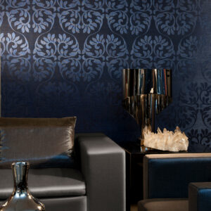 Arte Heliodor Leaf behang in kleur 49054 (49054) - Interieur impressie