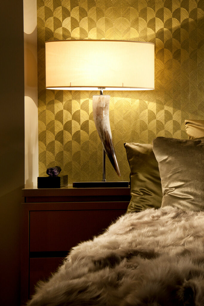 Arte Heliodor Scale behang in kleur 49104 (49104) - Interieur impressie