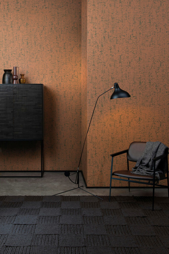 Arte High performance patina Clay behang in kleur HPP302 (HPP302) - Interieur impressie