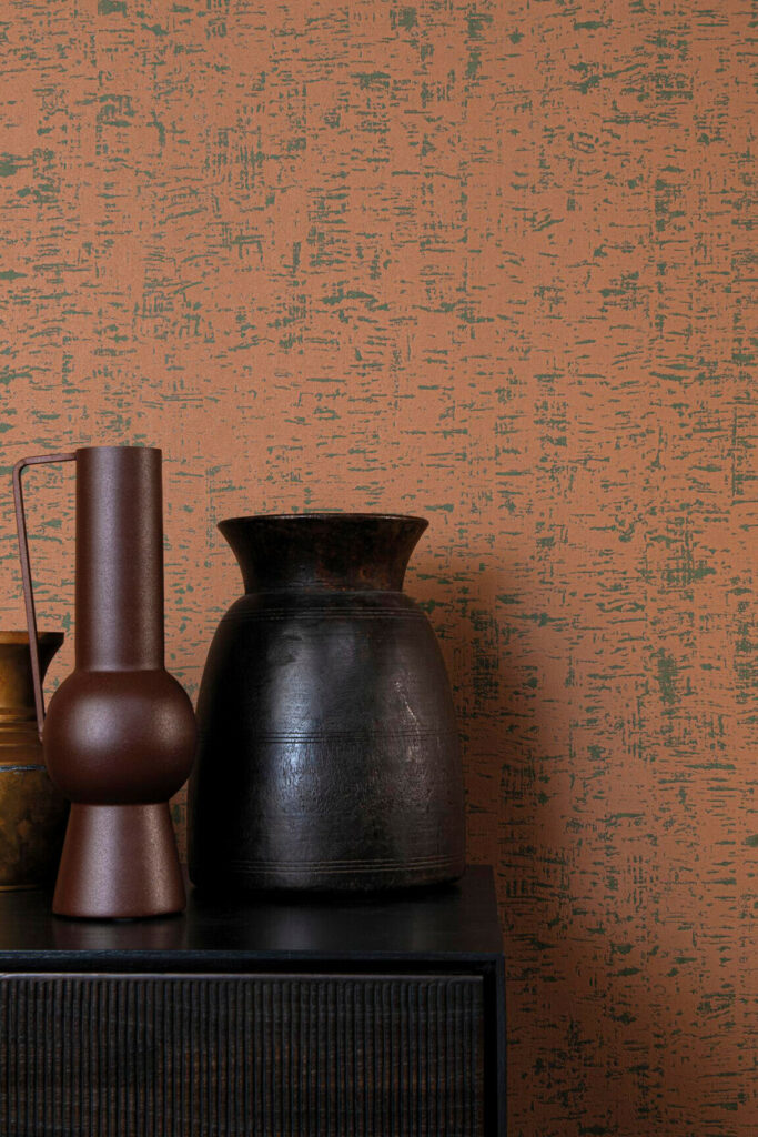 Arte High performance patina Clay behang in kleur HPP302 (HPP302) - Interieur impressie