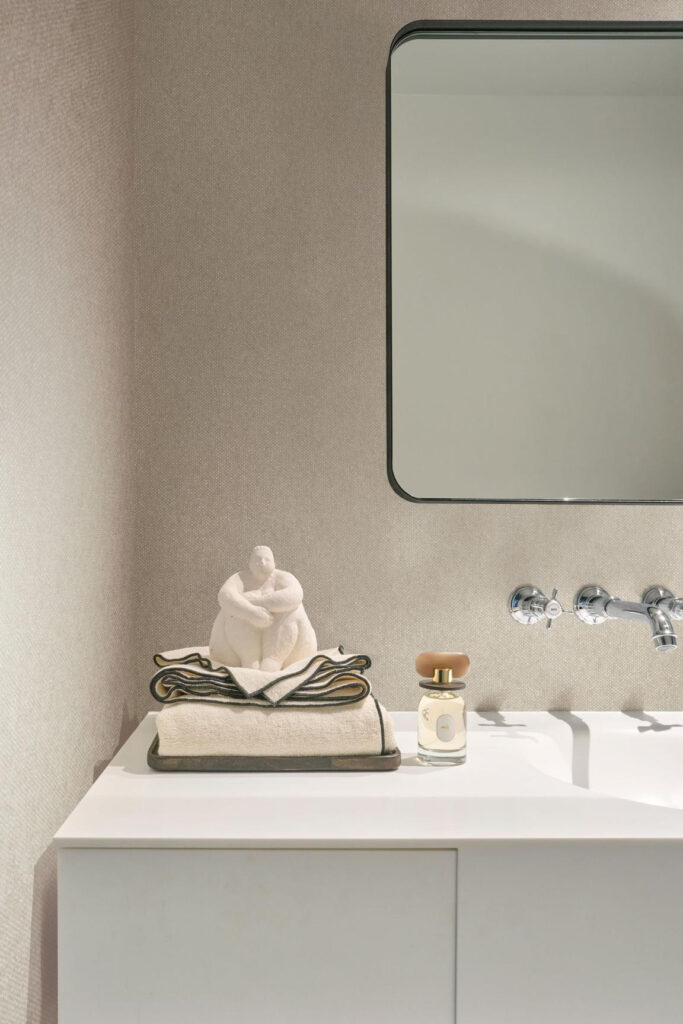 Arte High performance essence Boucle behang in kleur HPE210 (HPE210) - Interieur impressie