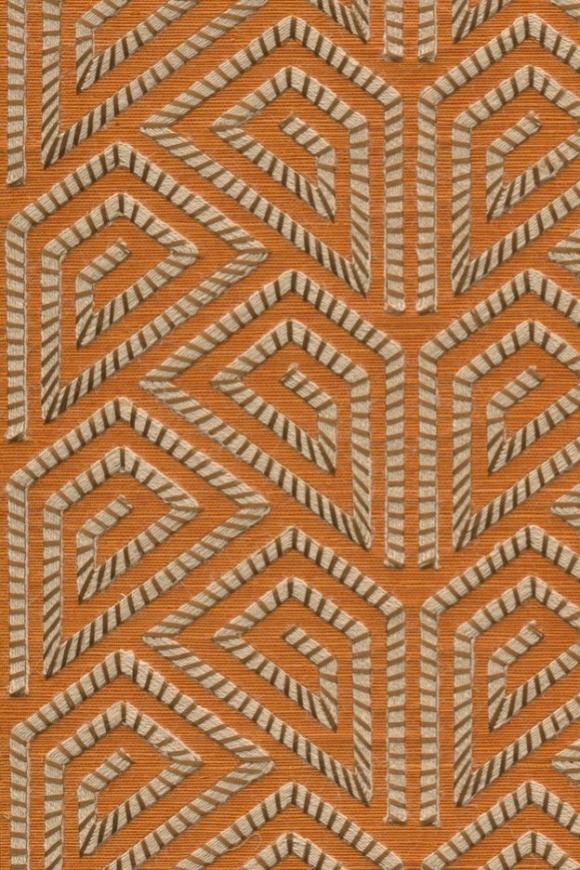 Arte Icarus Alata behang in kleur Orange (15711) - Product close-up