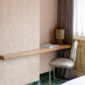 Arte Icarus Indomito behang in kleur Powder (15700) - Interieur impressie