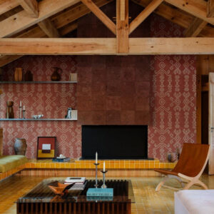 Arte Icarus Indomito behang in kleur Canyon (15703) - Interieur impressie