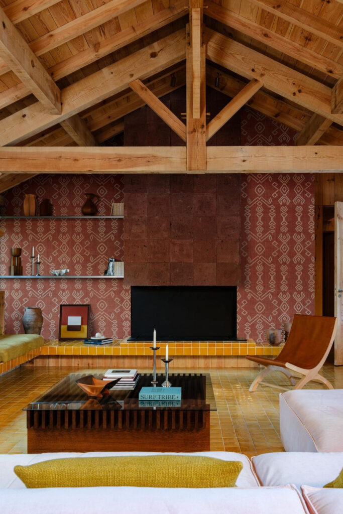 Arte Icarus Indomito behang in kleur Canyon (15703) - Interieur impressie