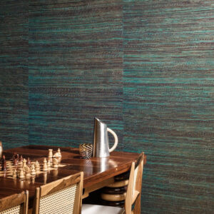 Arte Icarus Penumbra behang in kleur Peacock (15741) - Interieur impressie