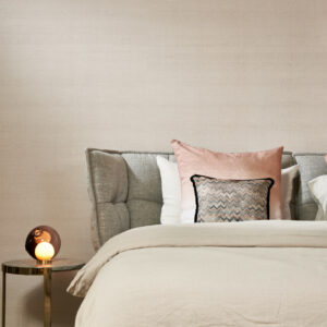 Arte Icons Latus behang in kleur Bisque (50512A) - Interieur impressie