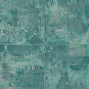 Arte Icons Platinum behang in kleur Aquamarine (85503) - Product close-up