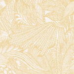 Arte Icons Symbiosis behang in kleur White Gold (85560) - Product close-up