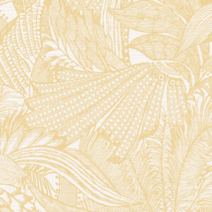 Arte Icons Symbiosis behang in kleur White Gold (85560) - Product close-up