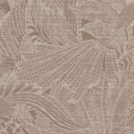 Arte Icons Symbiosis behang in kleur Sepia (85561) - Product close-up