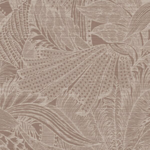Arte Icons Symbiosis behang in kleur Sepia (85561) - Product close-up