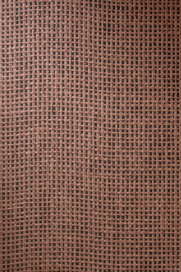 Arte All naturals Waffle weave behang in kleur Brick Red (85530A) - Product close-up