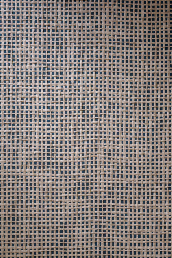 Arte Icons Waffle weave behang in kleur Navy Beige (85532) - Product close-up