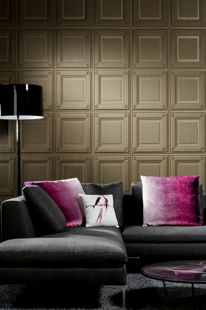 Arte Intrigue Caisson behang in kleur 10652 (10652) - Interieur impressie