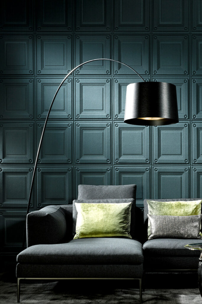 Arte Intrigue Caisson behang in kleur 10654 (10654) - Interieur impressie