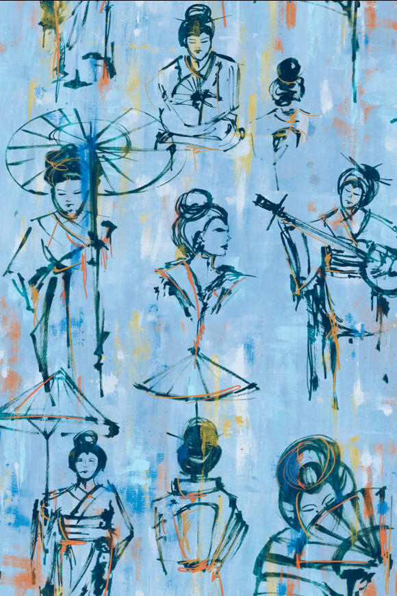 Arte Yumiko Yumiko behang in kleur 6000 (6000) - Product close-up