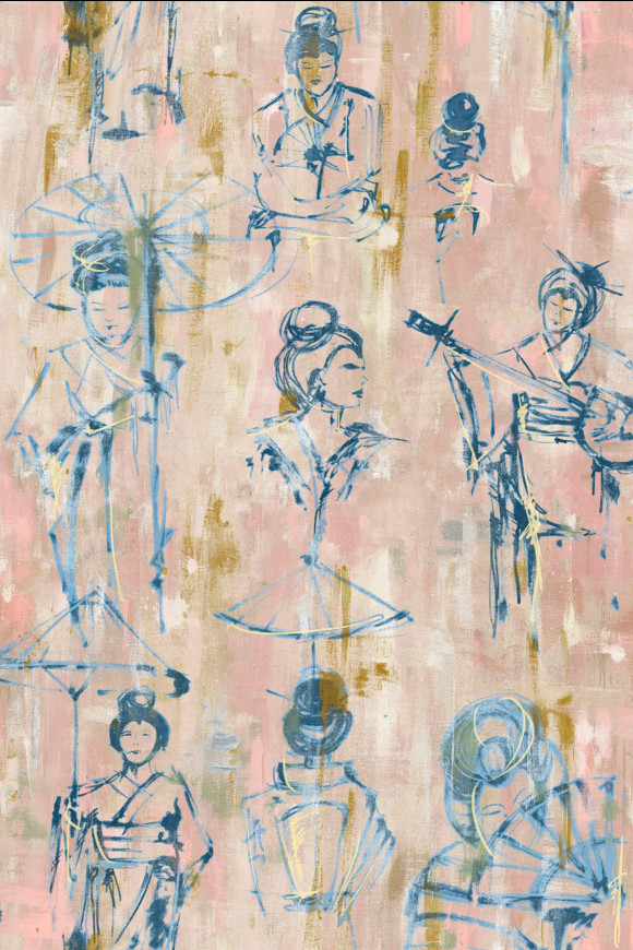 Arte Yumiko Yumiko behang in kleur 6001 (6001) - Product close-up