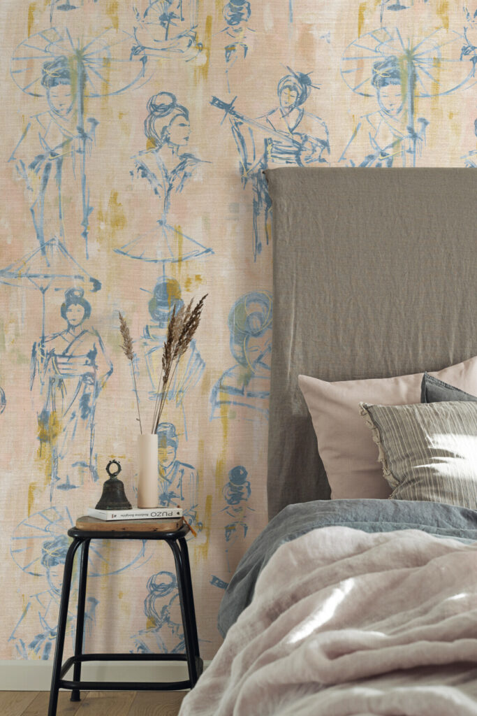 Arte Yumiko Yumiko behang in kleur 6001 (6001) - Interieur impressie